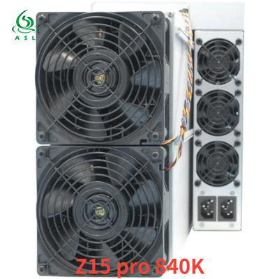 ZEC Coin Bitmain Antminer Z15 Pro 840ksol/S Equihash Algorithm Zcash Asic Miner