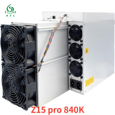 ZEC Coin Bitmain Antminer Z15 Pro 840ksol/S Equihash Algorithm Zcash Asic Miner