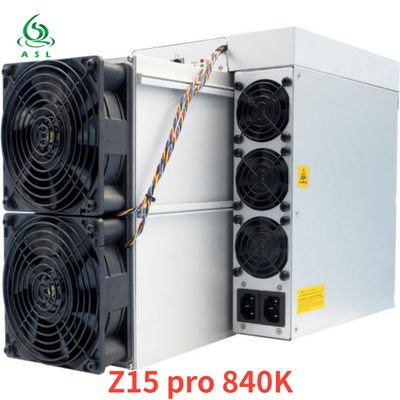 ZEC Coin Bitmain Antminer Z15 Pro 840ksol/S Equihash Algorithm Zcash Asic Miner